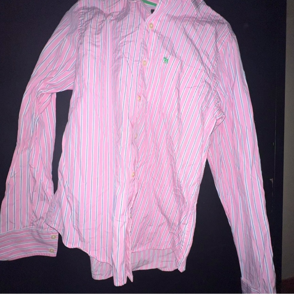 Brooks Brothers Pink Striped Shirt